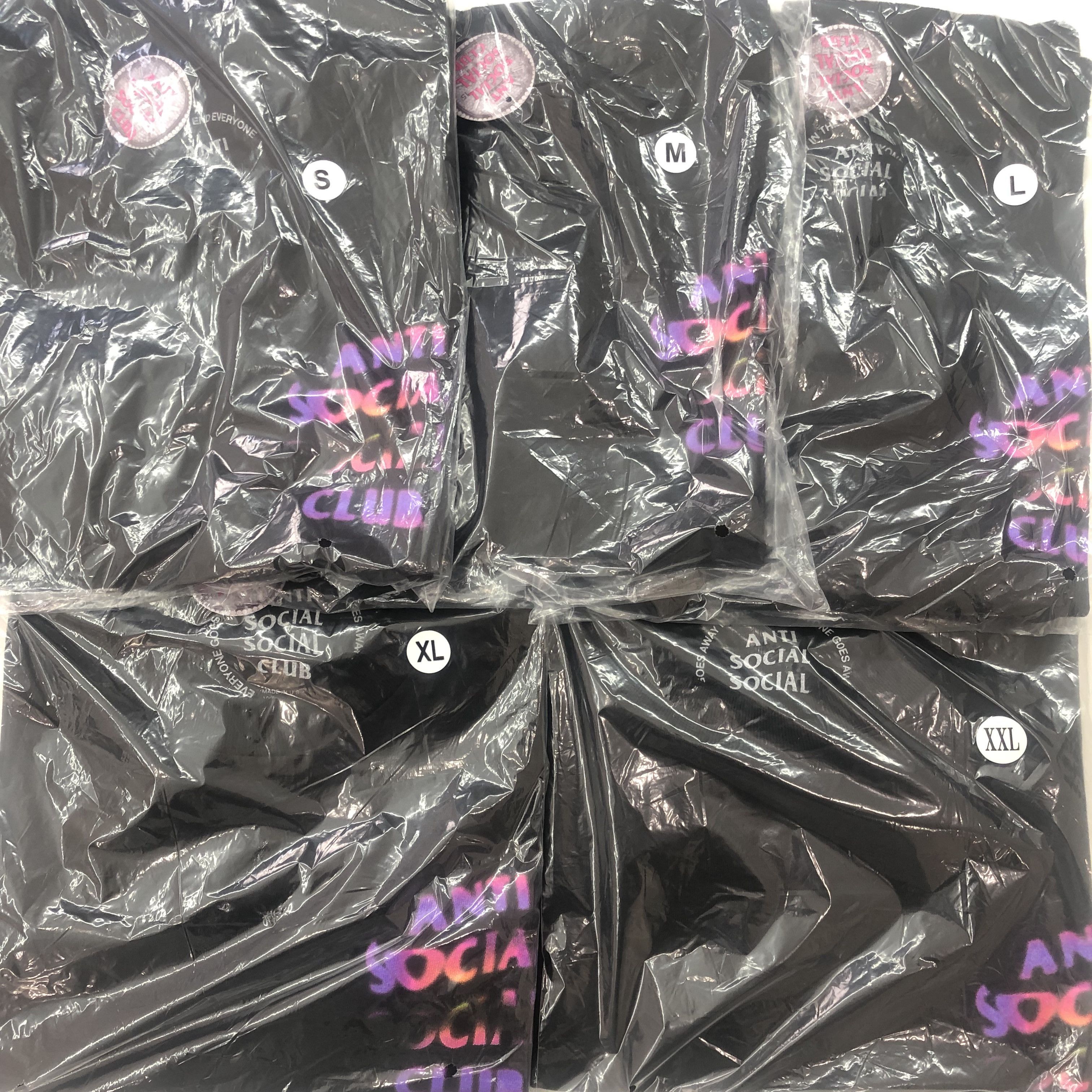 Anti Social Social Club × Members Only DS weekly exclusive ASSC Larva Black Tee BAPE KITH kaws Size US S / EU 44-46 / 1 - 5 Thumbnail