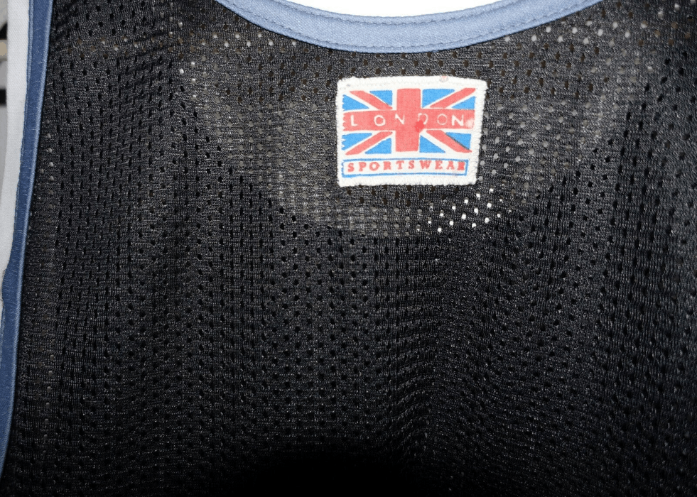 Vintage Vintage London Sportswear Black Mesh Kings Jersey L Grailed