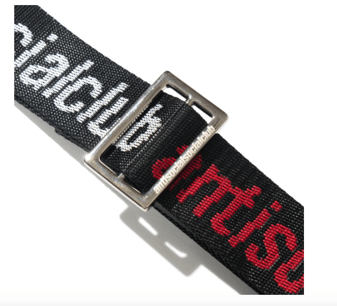 Anti Social Social Club Anti Social Social Club See Right Through Me Black Belt Size ONE SIZE - 1 Thumbnail