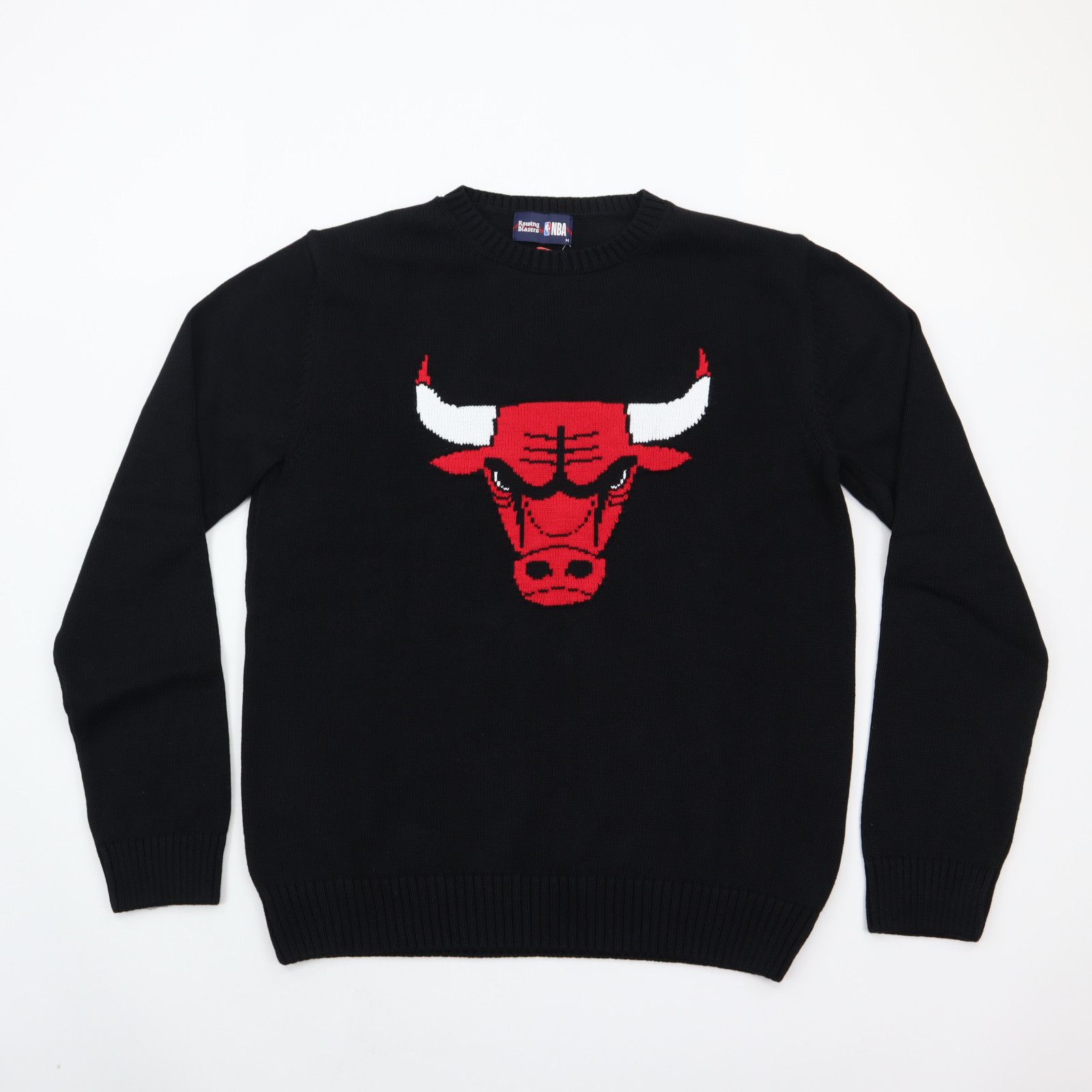 NBA × Rowing Blazers Rowing Blazers x NBA Chicago Bulls Knit Logo Sweater M - NWT Size US M / EU 48-50 / 2 - 1 Thumbnail