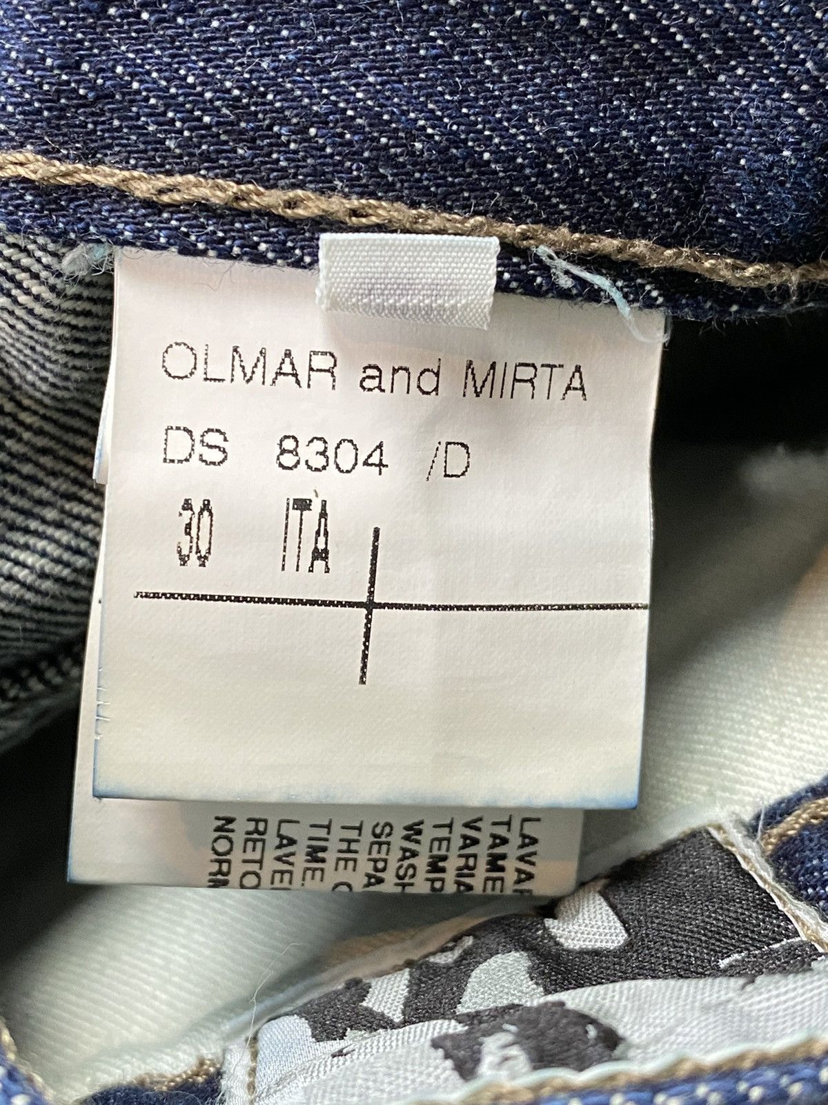 Rick Owens Drkshdw 00’s Rick Owens Cropped Indigo One Wash Jeans Size US 33 - 10 Thumbnail