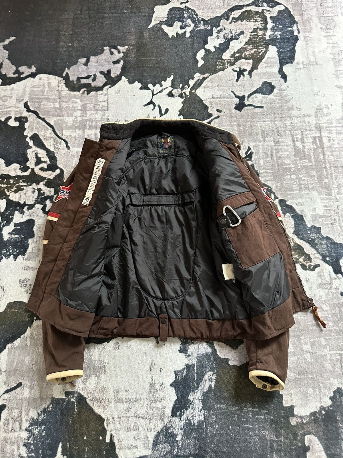 YELLOW CORN 90s ( BRP) Black Running Project by Yellow Corn Biker jacket Size US M / EU 48-50 / 2 - 7 Thumbnail