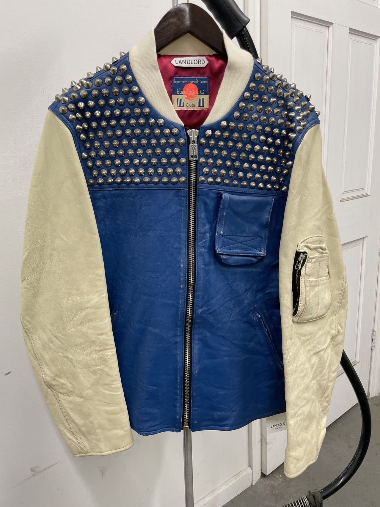 Blackmeans × LANDLORD Blackmeans x LANDLORD Spike Studded Leather Jacket Size US L / EU 52-54 / 3 - 1 Thumbnail