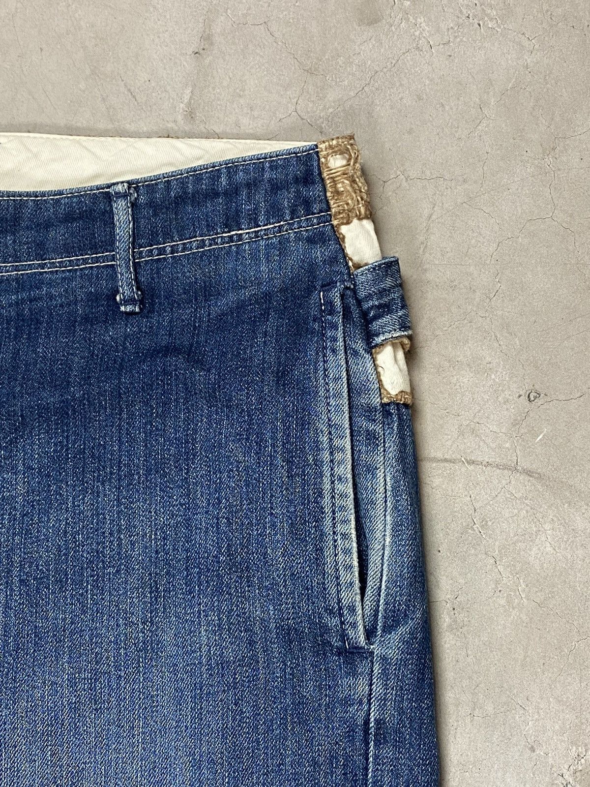Kapital Kapital Cropped Reconstructed Denims Size US 32 / EU 48 - 5 Thumbnail