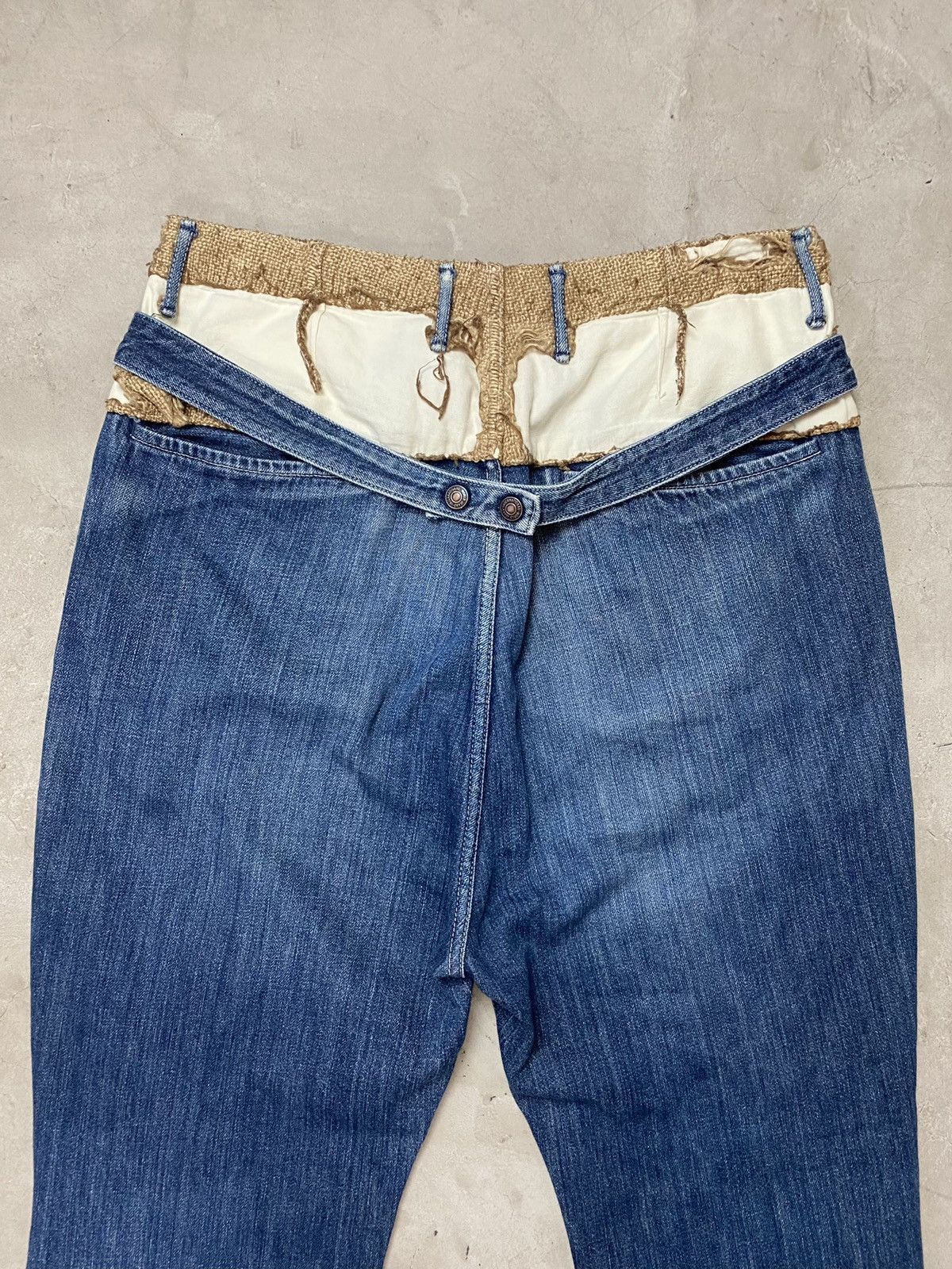 Kapital Kapital Cropped Reconstructed Denims Size US 32 / EU 48 - 6 Thumbnail