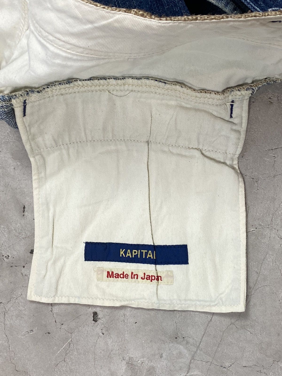 Kapital Kapital Cropped Reconstructed Denims Size US 32 / EU 48 - 10 Thumbnail