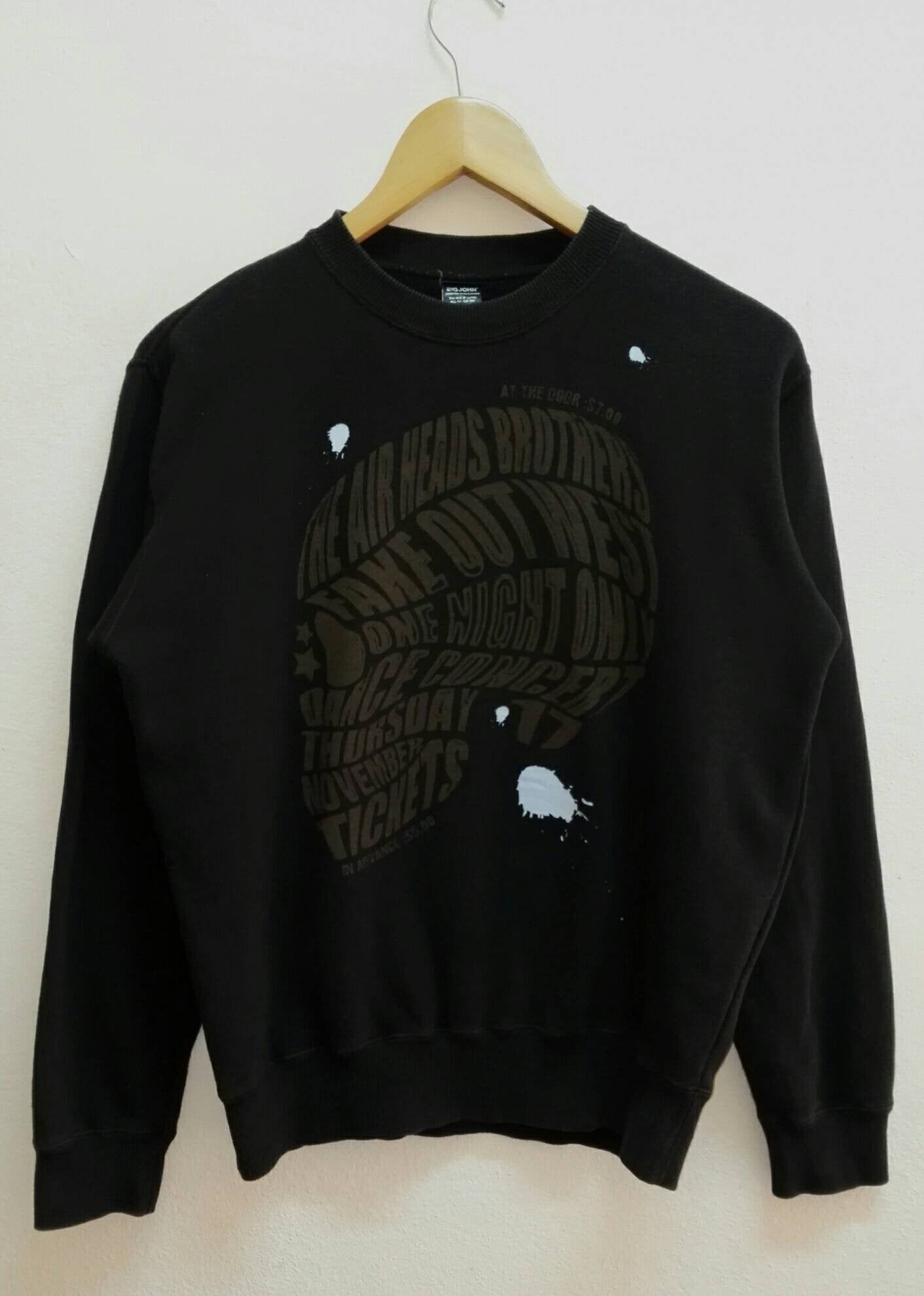 Big John !!STEALS!! Rare Big John Skulls Logo Sweatshirt Size US S / EU 44-46 / 1 - 1 Thumbnail