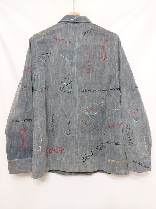 Visvim SS15 Travail Coverall Embroidery Corduroy Grailed