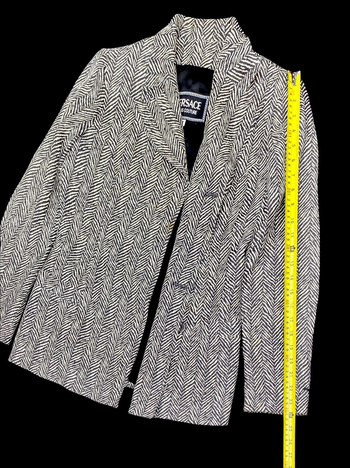 Versace VINTAGE VERSACE JEANS COUTURE LINING COAT JACKET ITALY 🇮🇹 D Size US S / EU 44-46 / 1 - 22 Thumbnail