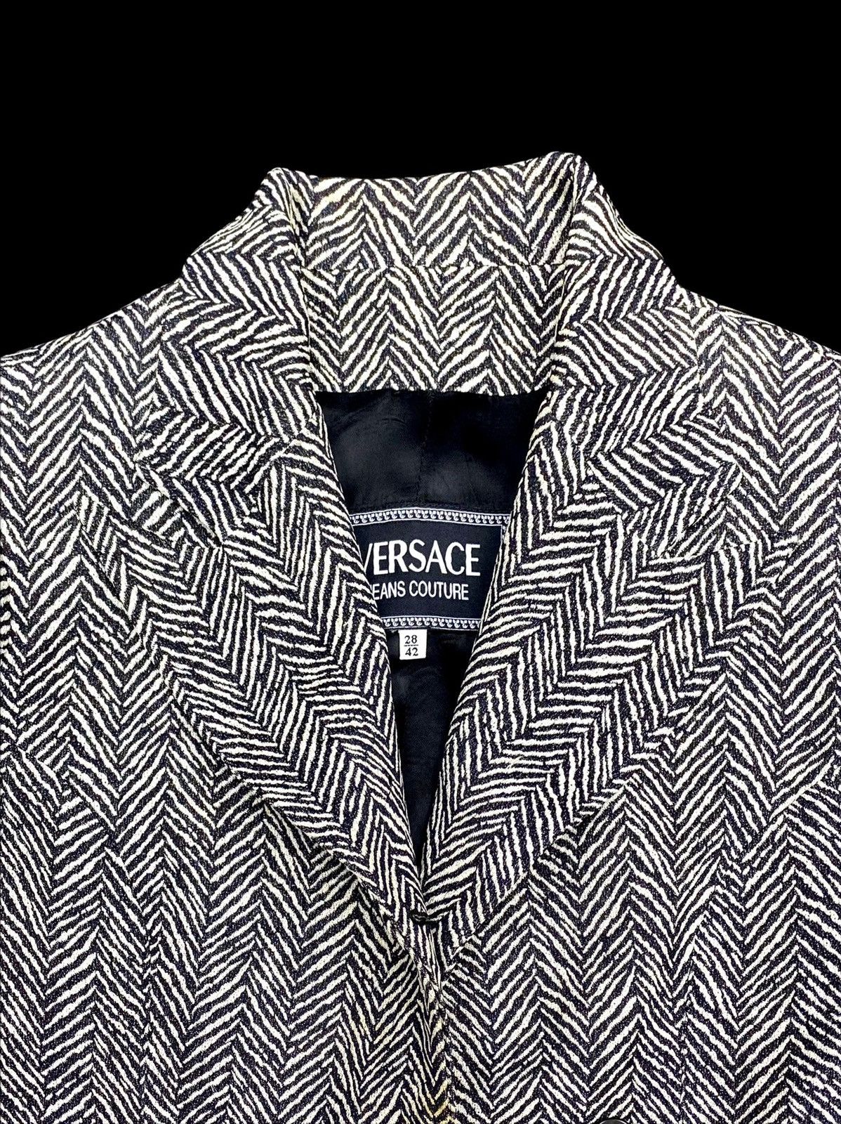Versace VINTAGE VERSACE JEANS COUTURE LINING COAT JACKET ITALY 🇮🇹 D Size US S / EU 44-46 / 1 - 6 Thumbnail