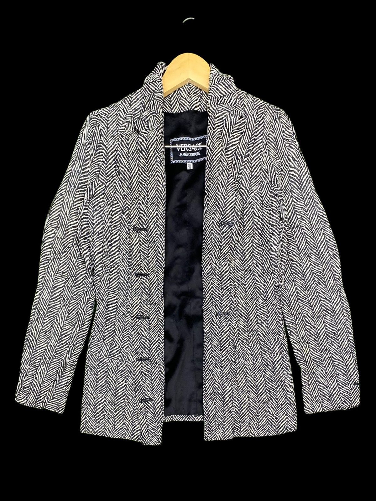 Versace VINTAGE VERSACE JEANS COUTURE LINING COAT JACKET ITALY 🇮🇹 D Size US S / EU 44-46 / 1 - 2 Thumbnail