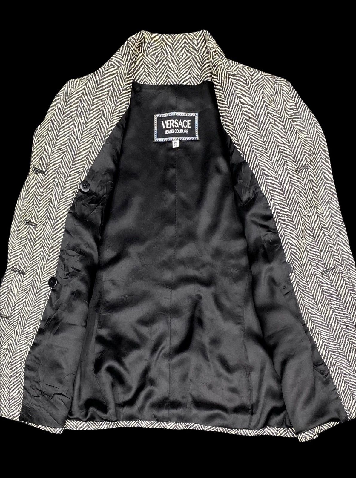 Versace VINTAGE VERSACE JEANS COUTURE LINING COAT JACKET ITALY 🇮🇹 D Size US S / EU 44-46 / 1 - 16 Thumbnail