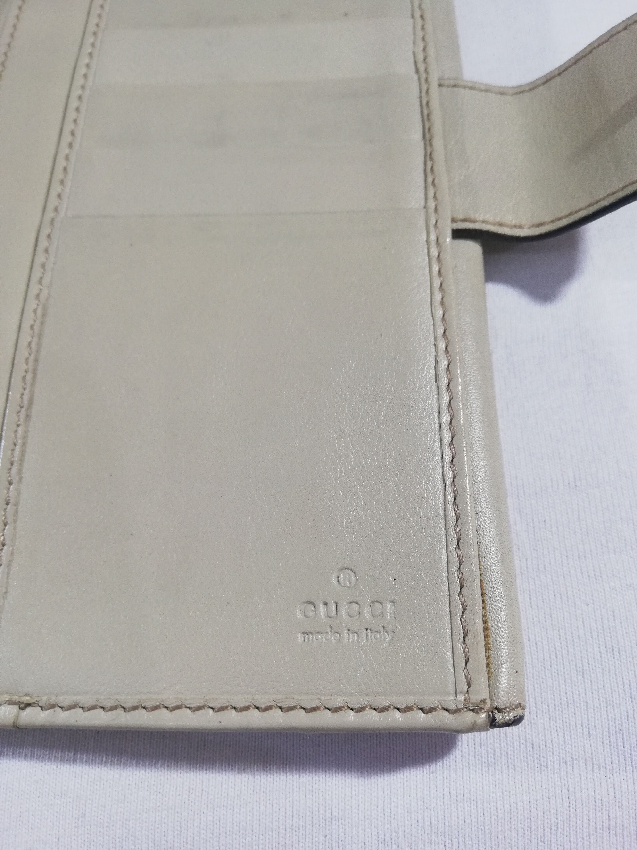 Gucci Gucci Beige Heart Gg Monogram Long Bifold Wallet Size ONE SIZE - 12 Thumbnail