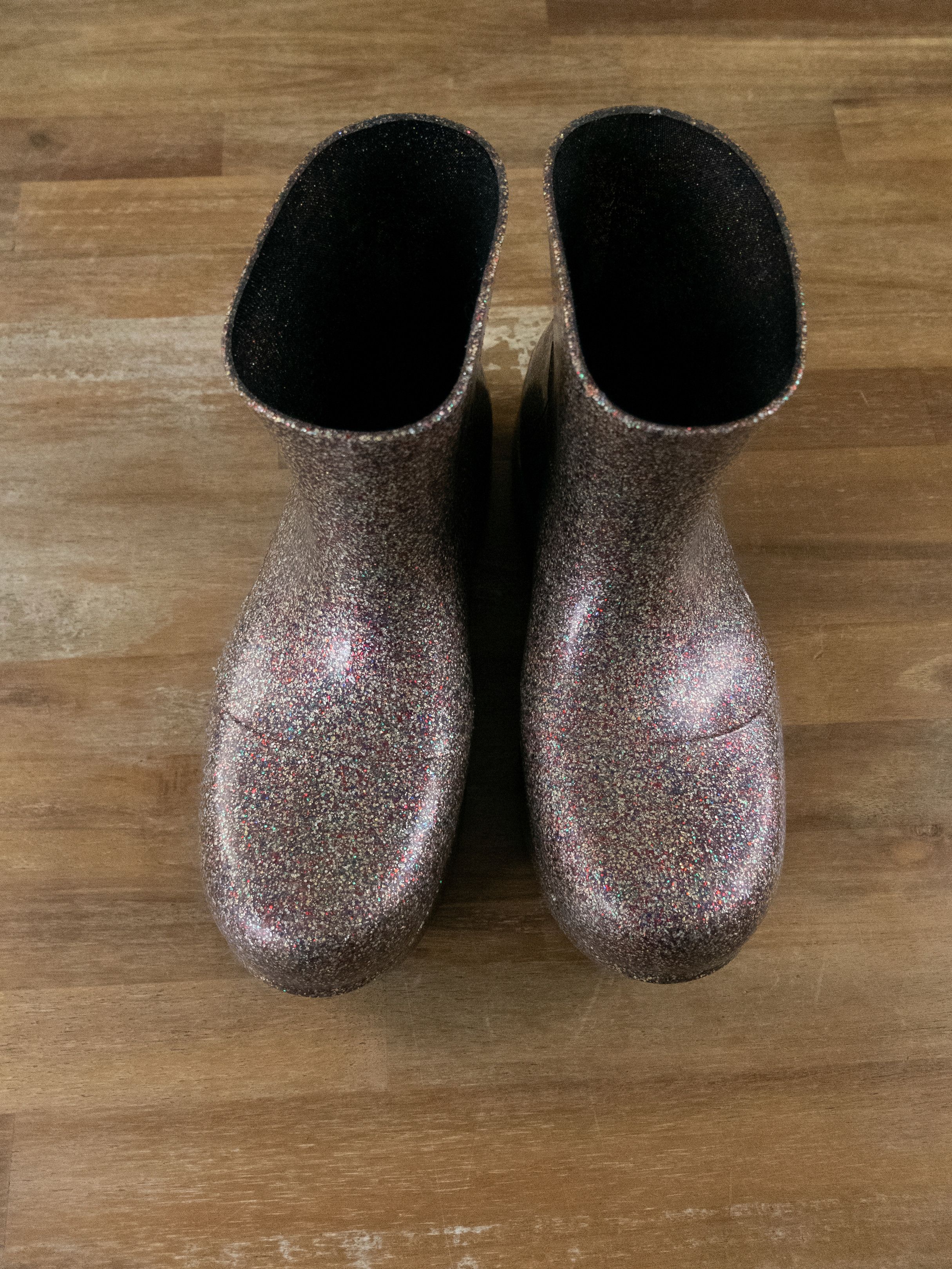 Bottega Veneta BOTTEGA VENETA Puddle multicolor rubber ankle boots 9 / 39 q Size US 9 / IT 39 - 4 Thumbnail
