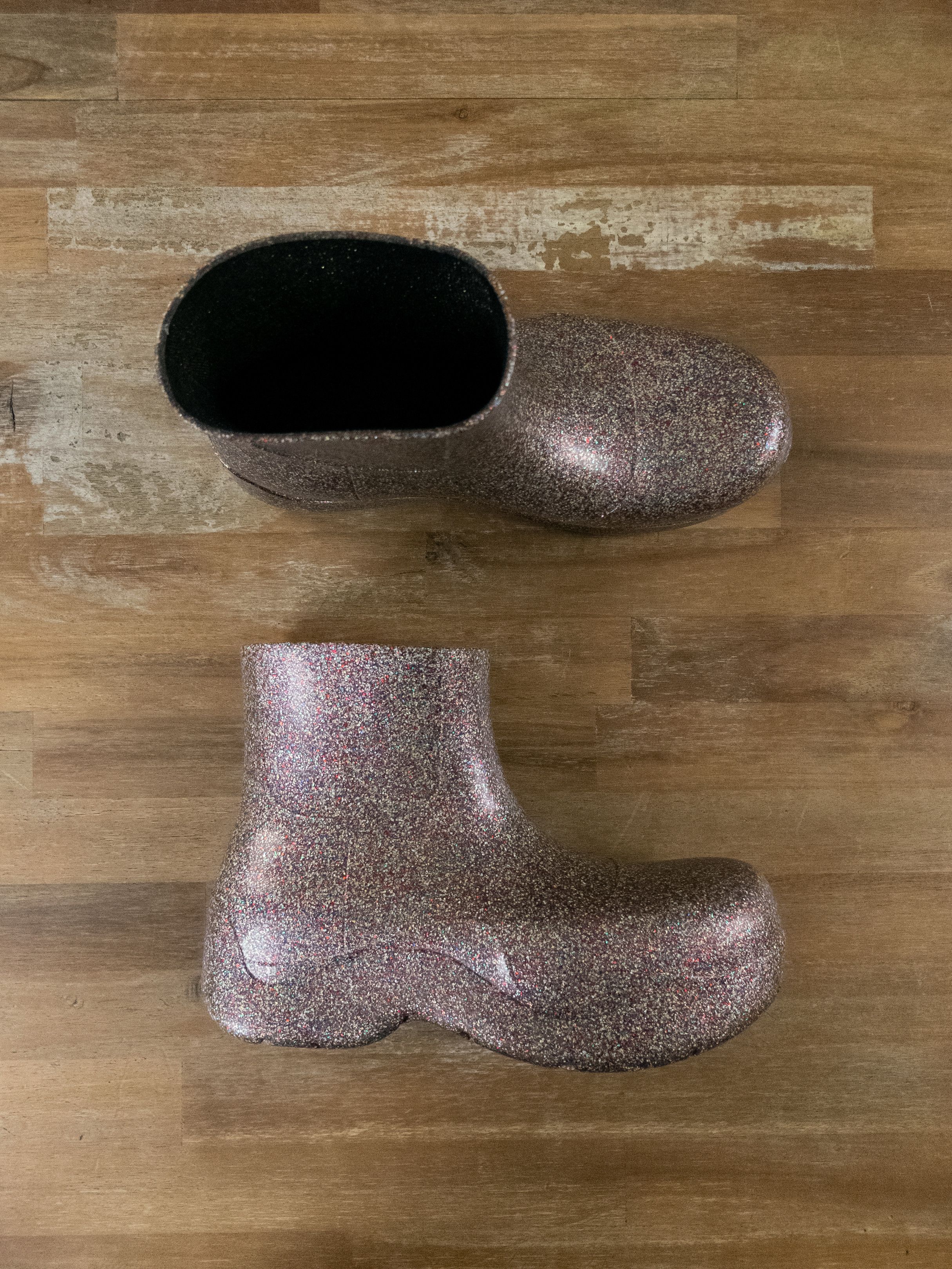 Bottega Veneta BOTTEGA VENETA Puddle multicolor rubber ankle boots 9 / 39 q Size US 9 / IT 39 - 3 Thumbnail