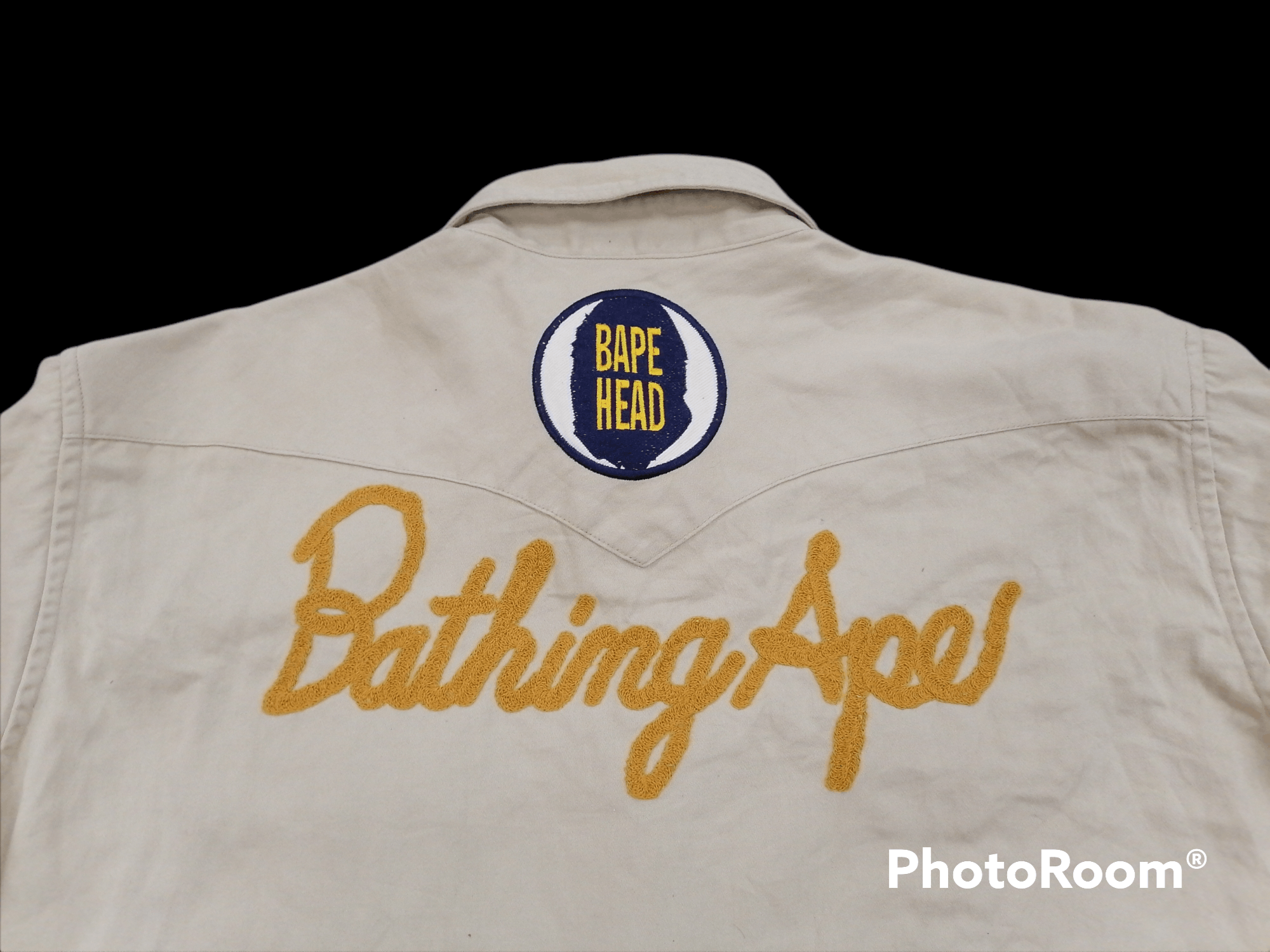 Bape × Vintage A Bathing Ape❗ BAPE HEAD Button Up Shirt🔥 Size US L / EU 52-54 / 3 - 2 Thumbnail