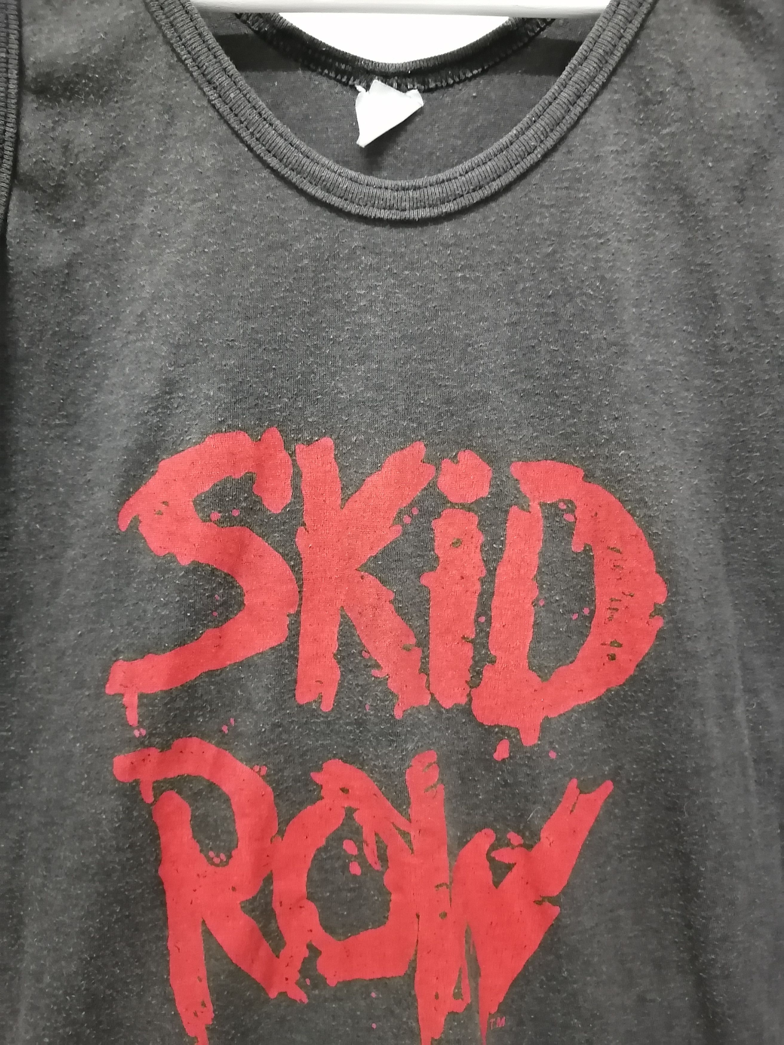 Band Tees × Vintage Vintage SKID ROW Tshirt Size US S / EU 44-46 / 1 - 4 Thumbnail
