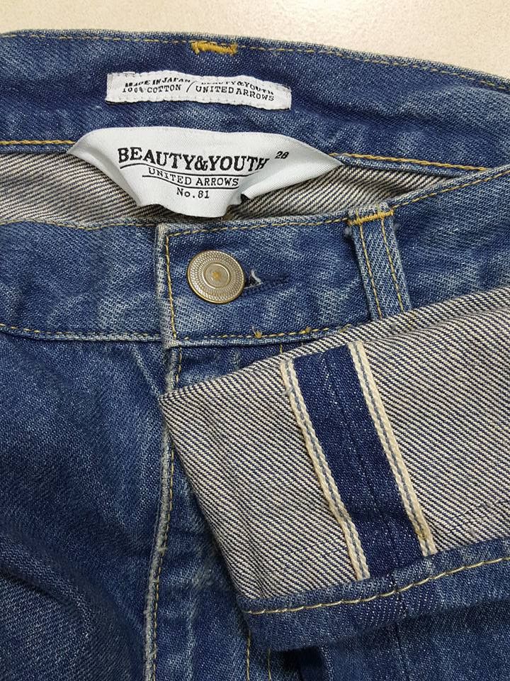 BEAUTY&YOUTH × Japanese Brand × United Arrows Selvedge Denim MADE IN JAPAN Size US 28 / EU 44 - 4 Thumbnail