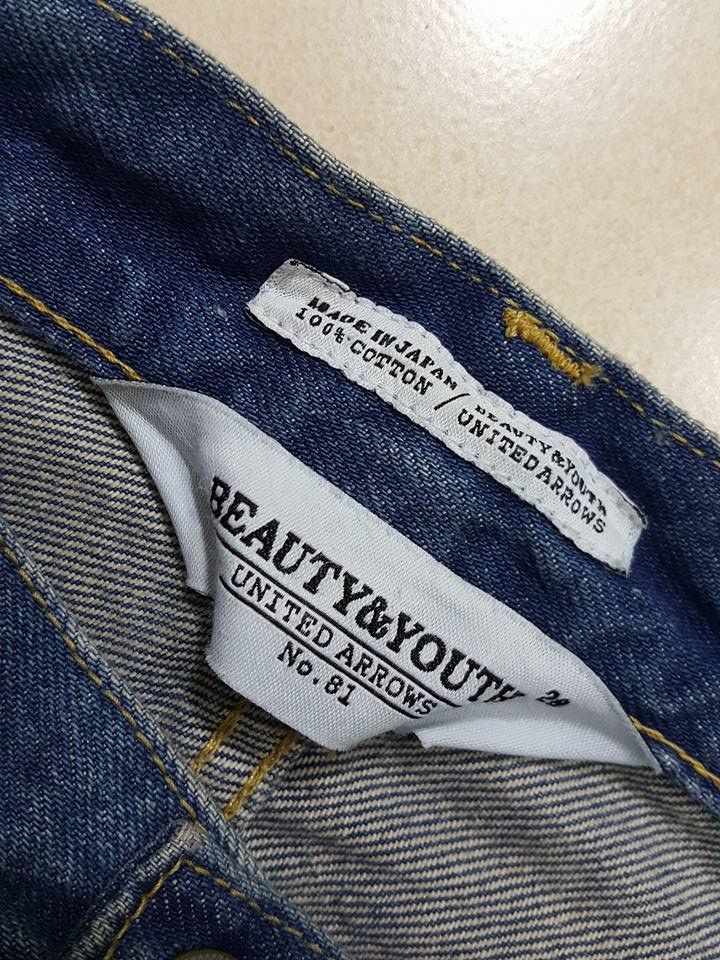 BEAUTY&YOUTH × Japanese Brand × United Arrows Selvedge Denim MADE IN JAPAN Size US 28 / EU 44 - 6 Thumbnail