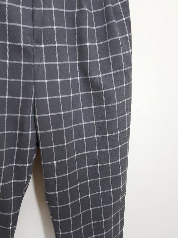 Japanese Brand × Vanquish 3rd by VANQUISH Street Style Grid Drop Crotch Trouser Pant Size US 26 / EU 42 - 8 Thumbnail