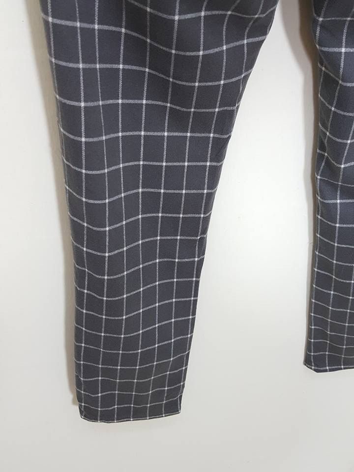 Japanese Brand × Vanquish 3rd by VANQUISH Street Style Grid Drop Crotch Trouser Pant Size US 26 / EU 42 - 11 Thumbnail