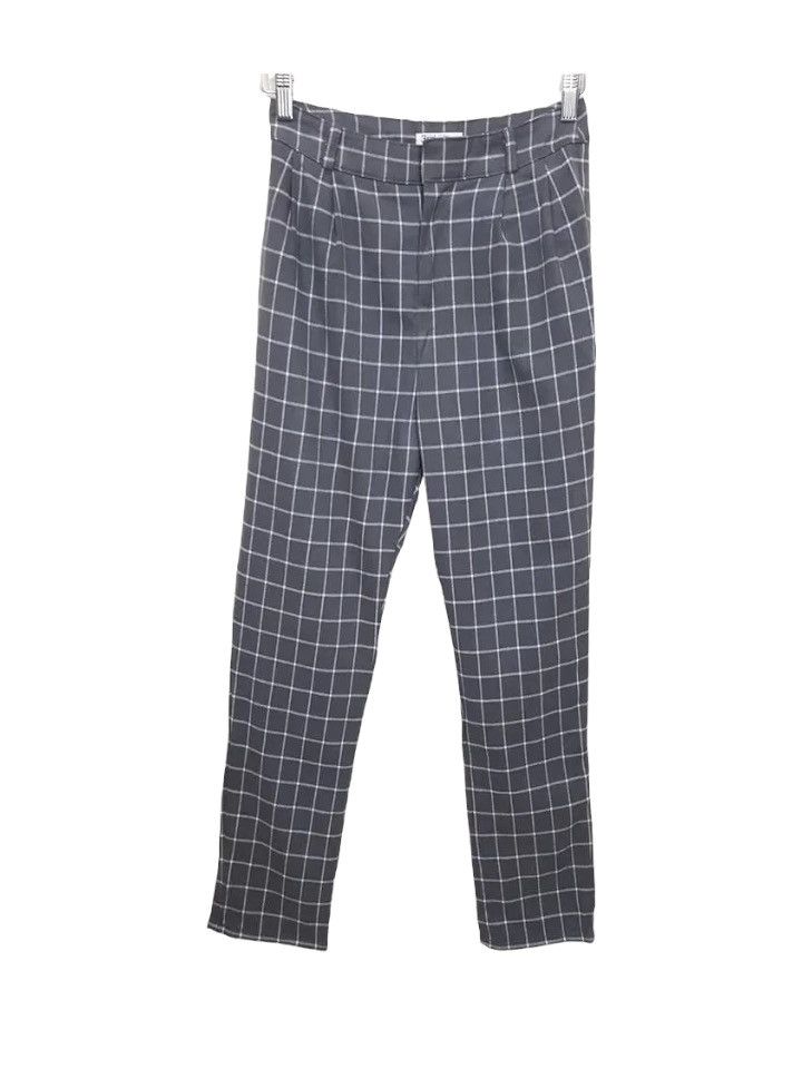 Japanese Brand × Vanquish 3rd by VANQUISH Street Style Grid Drop Crotch Trouser Pant Size US 26 / EU 42 - 2 Thumbnail