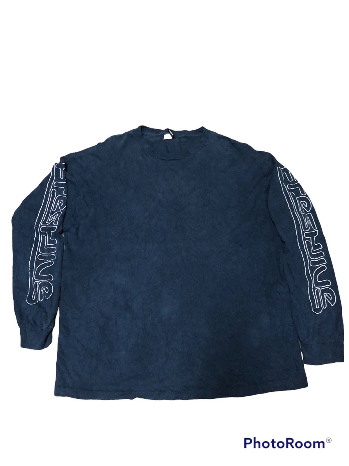 image of Vintage Freshjive Long Sleve in Darkblue, Men's (Size Large)