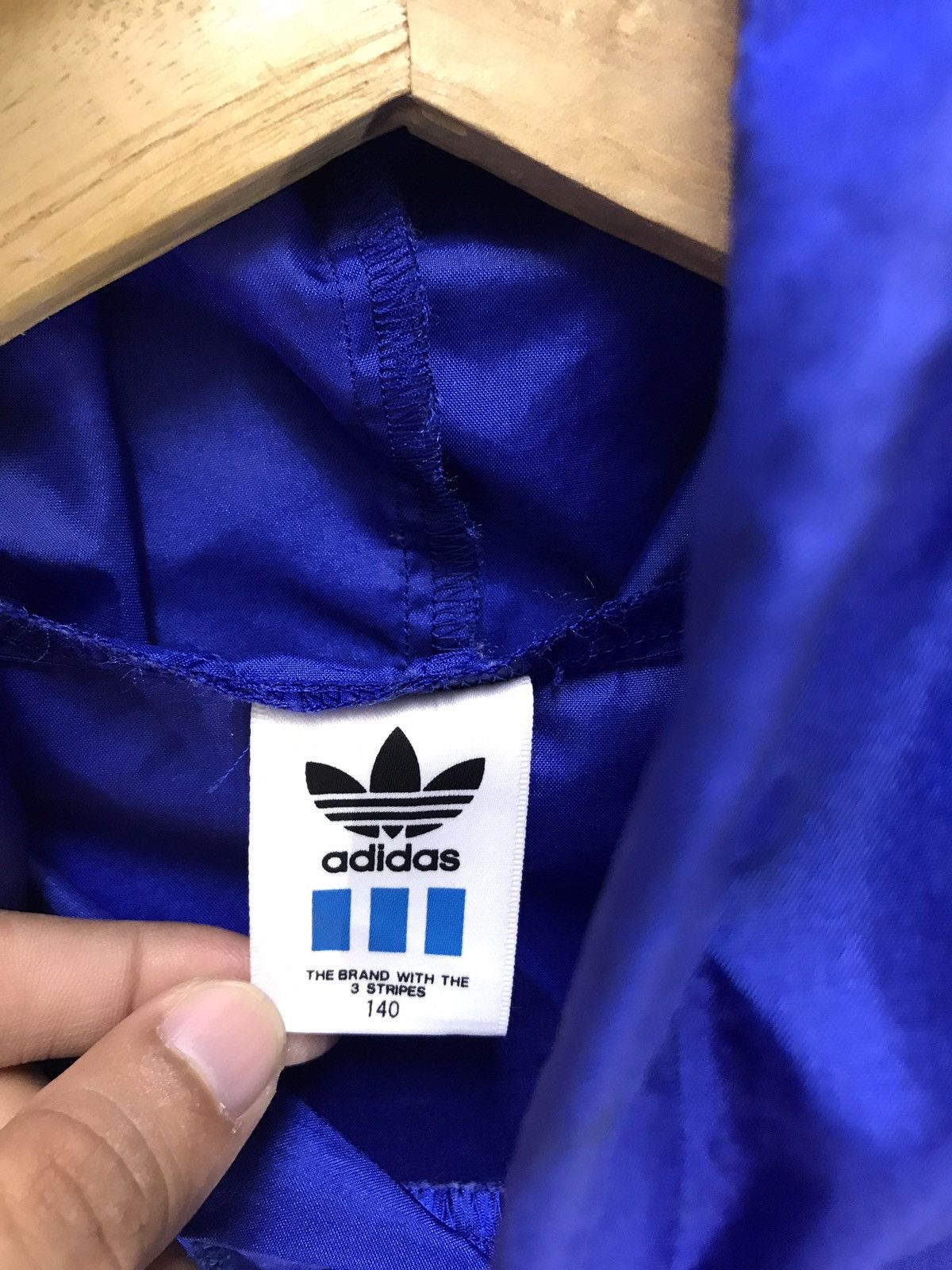 Adidas 90s Adidas Trefoil by Descente Hoodie No Lining Size US M / EU 48-50 / 2 - 7 Thumbnail