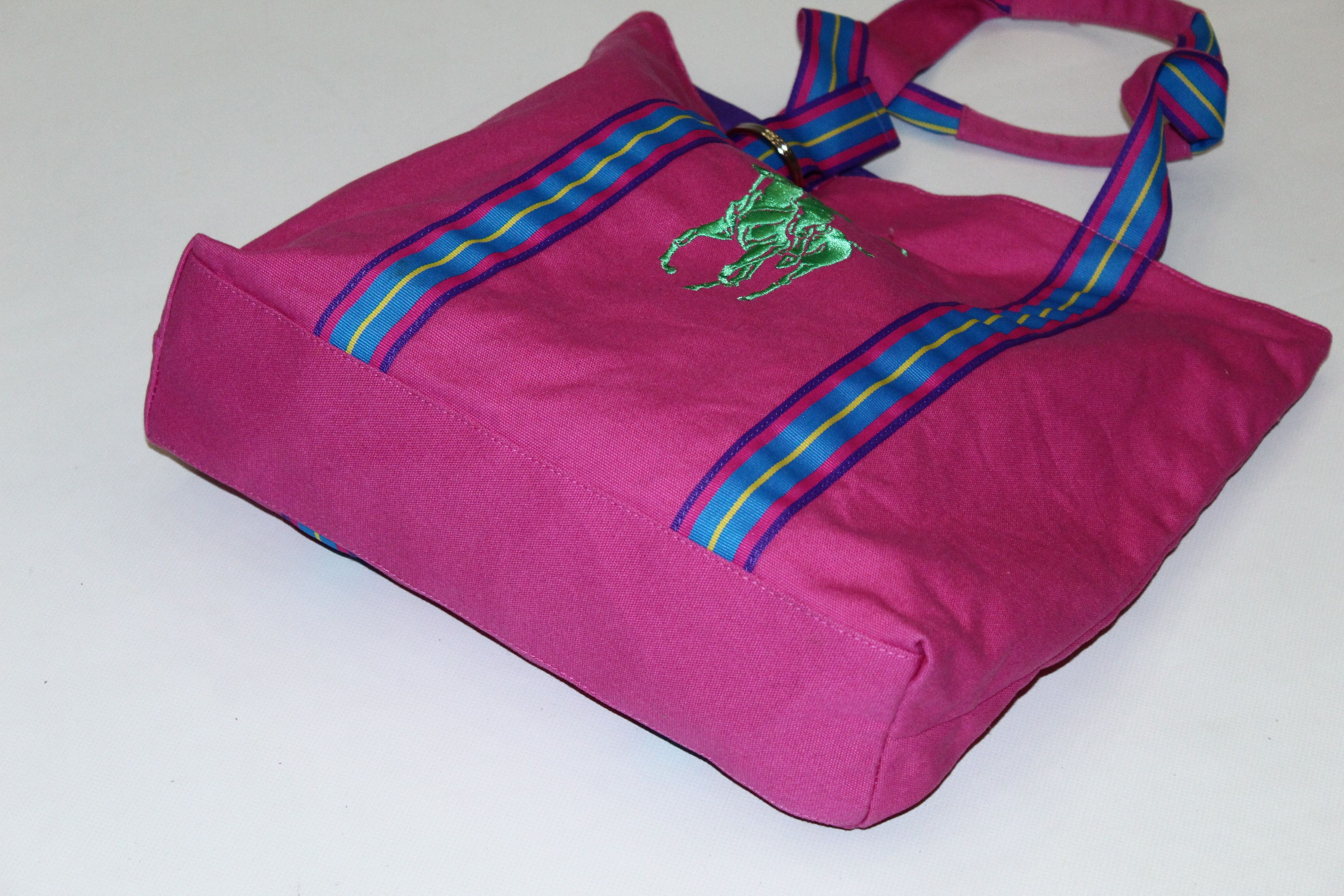Polo Ralph Lauren Polo Ralph Lauren Big Pony Embroidered Tote Bag Size ONE SIZE - 3 Thumbnail