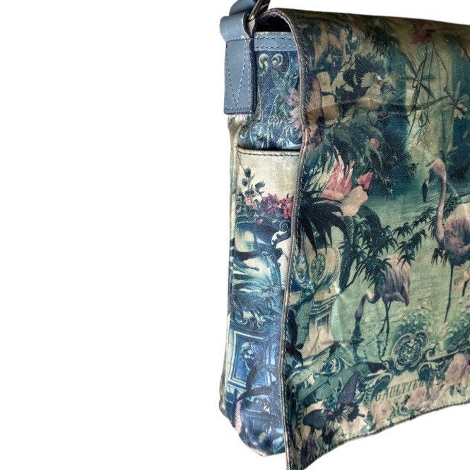 Jean Paul Gaultier JPG Flamingo Waxed Canvas Bag Size ONE SIZE - 10 Thumbnail