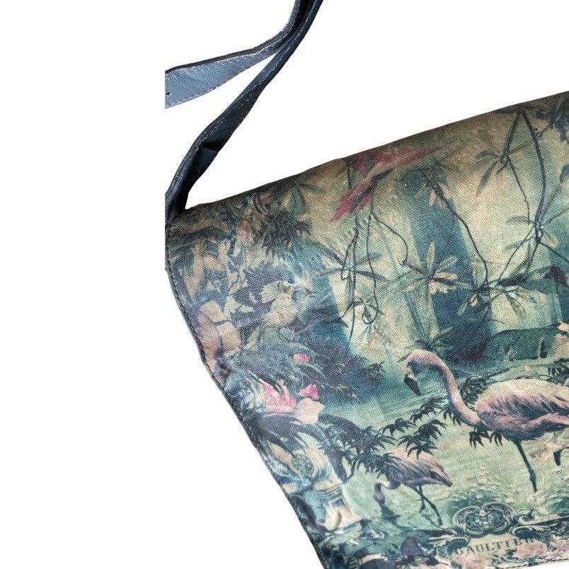Jean Paul Gaultier JPG Flamingo Waxed Canvas Bag Size ONE SIZE - 7 Thumbnail