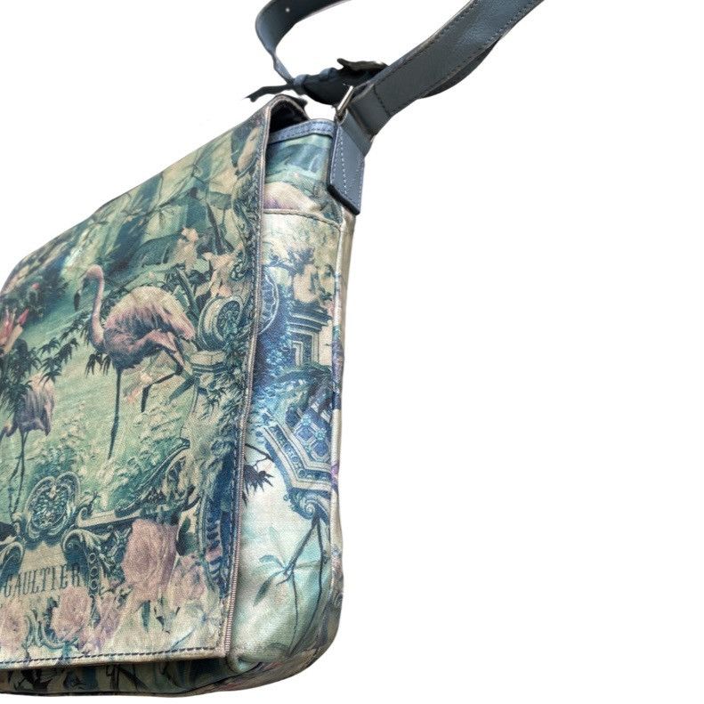 Jean Paul Gaultier JPG Flamingo Waxed Canvas Bag Size ONE SIZE - 9 Thumbnail