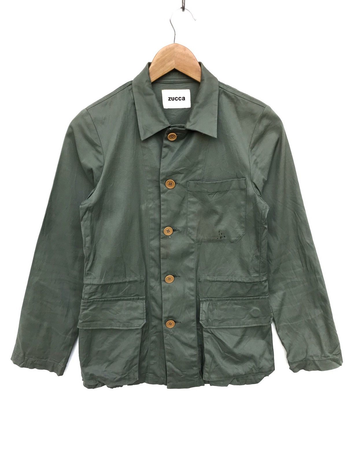 CABANE de ZUCCa Made in Japan Zucca Military Shirts Jacket Size US S / EU 44-46 / 1 - 1 Thumbnail