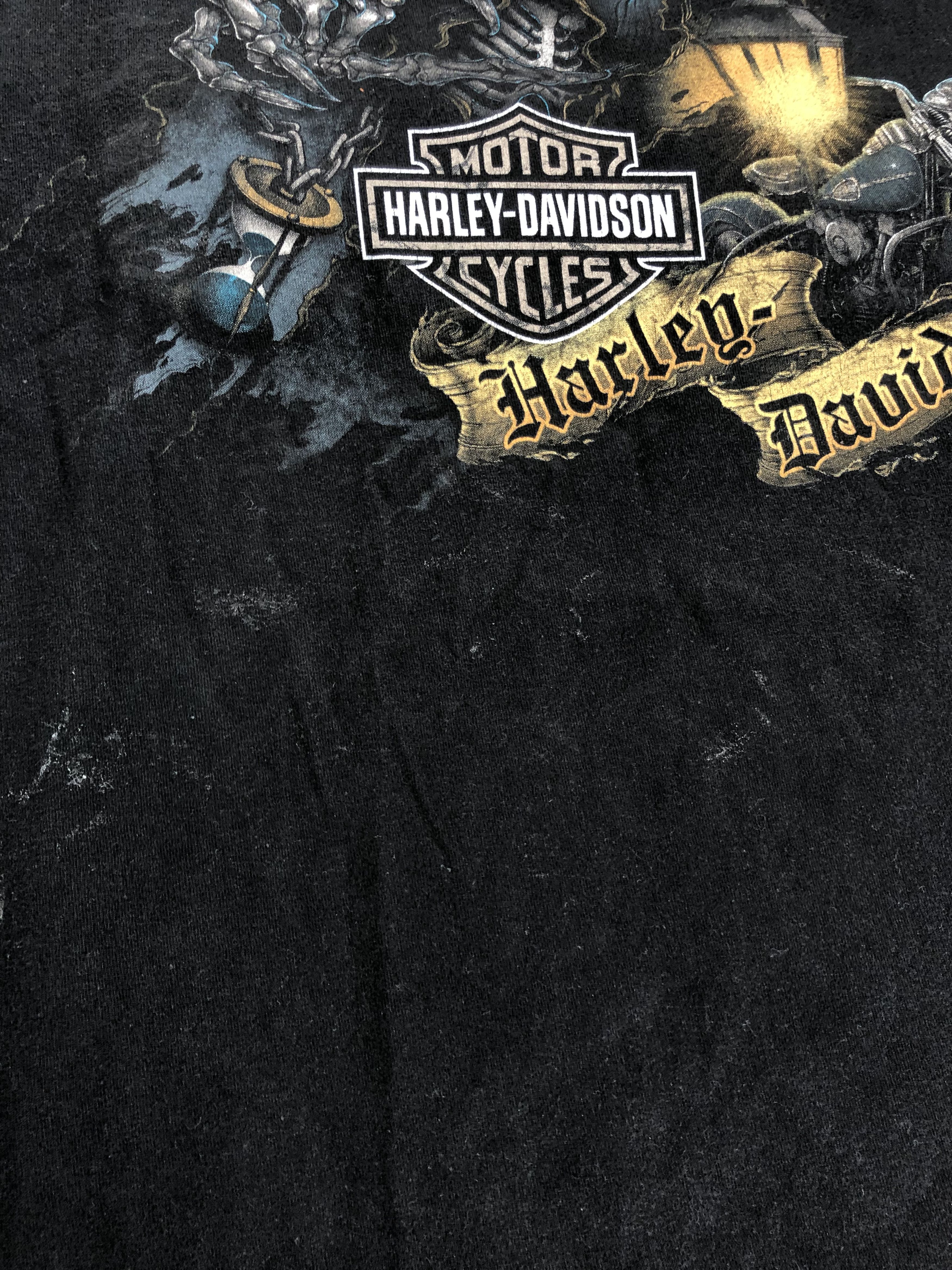 Harley Davidson Vintage 2016 Harley Davidson Glasgow Scotland (3D Emblem) Size US L / EU 52-54 / 3 - 6 Thumbnail