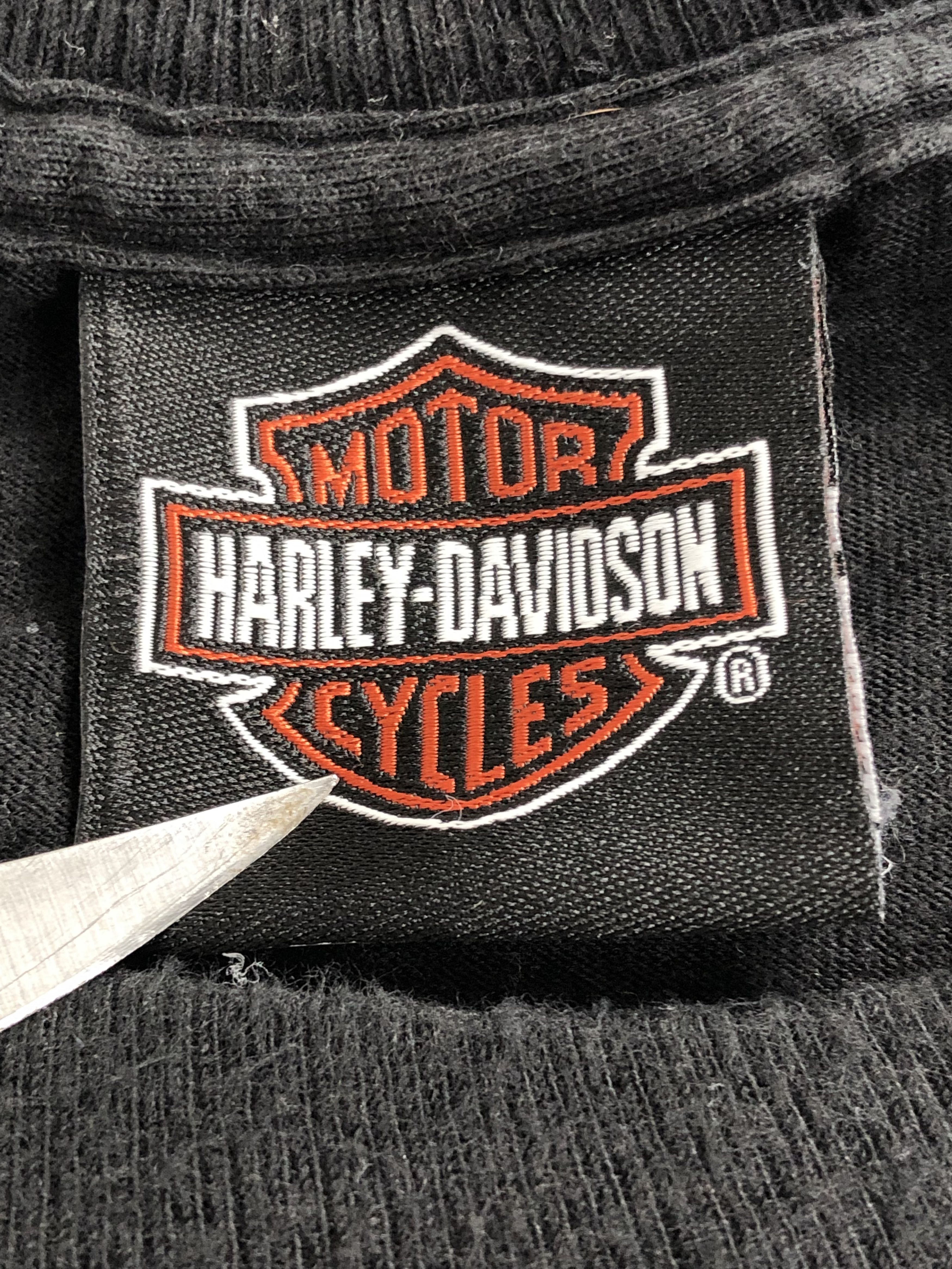 Harley Davidson Vintage 2016 Harley Davidson Glasgow Scotland (3D Emblem) Size US L / EU 52-54 / 3 - 16 Thumbnail