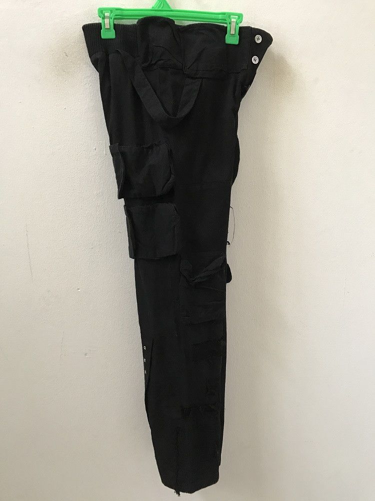 Issey Miyake Issey Miyake Sunao Kuwahara Multi Pocket Boro Black Cargo Size US 29 - 16 Thumbnail