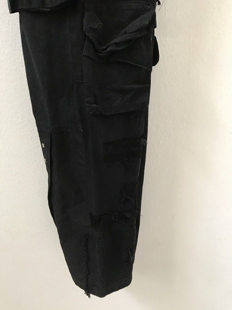 Issey Miyake Issey Miyake Sunao Kuwahara Multi Pocket Boro Black Cargo Size US 29 - 18 Thumbnail