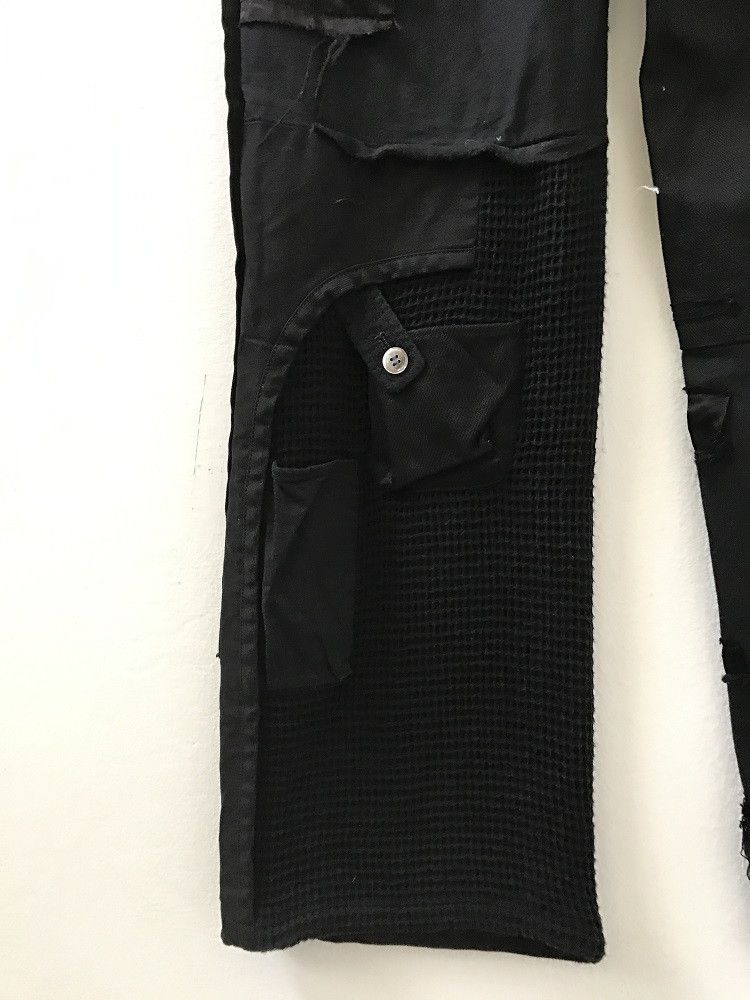 Issey Miyake Issey Miyake Sunao Kuwahara Multi Pocket Boro Black Cargo Size US 29 - 12 Thumbnail