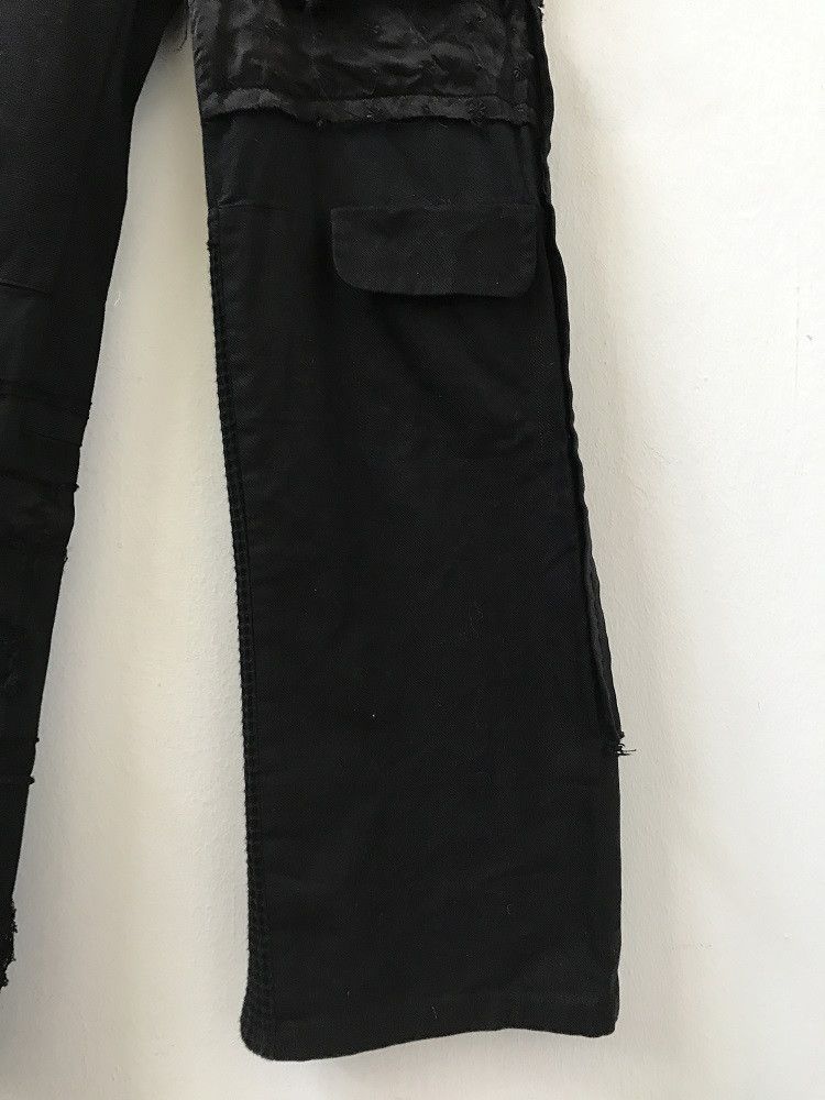 Issey Miyake Issey Miyake Sunao Kuwahara Multi Pocket Boro Black Cargo Size US 29 - 5 Thumbnail