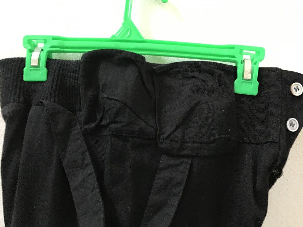 Issey Miyake Issey Miyake Sunao Kuwahara Multi Pocket Boro Black Cargo Size US 29 - 19 Thumbnail