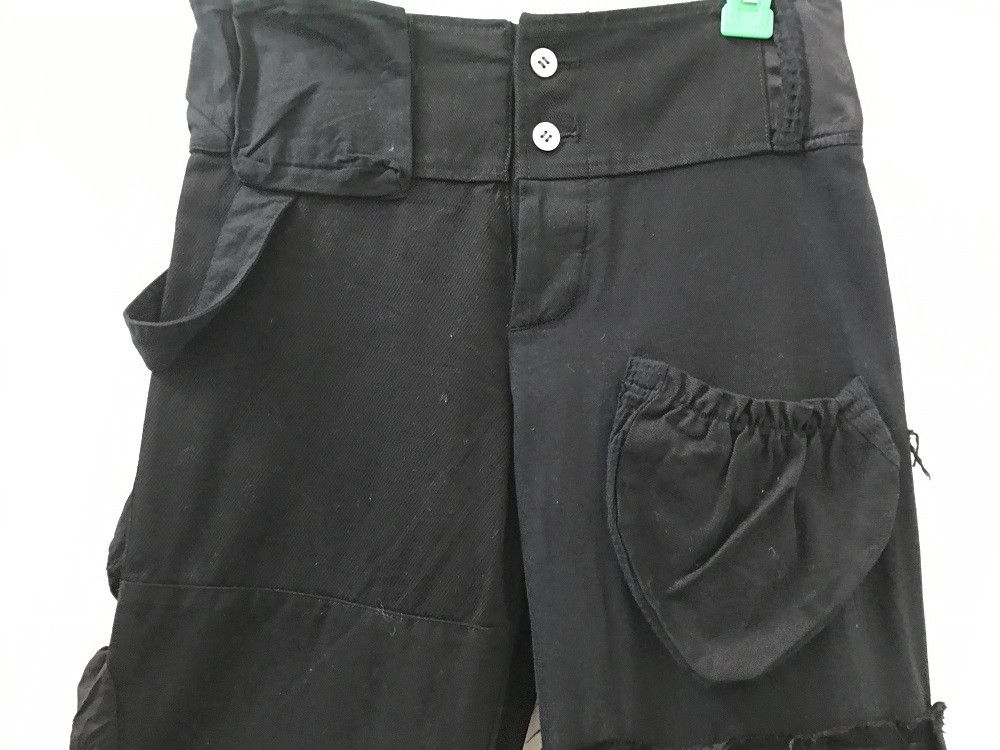 Issey Miyake Issey Miyake Sunao Kuwahara Multi Pocket Boro Black Cargo Size US 29 - 2 Thumbnail