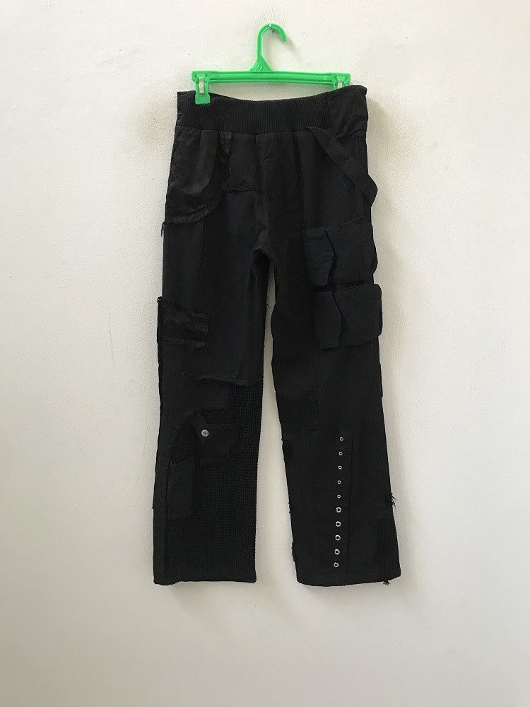 Issey Miyake Issey Miyake Sunao Kuwahara Multi Pocket Boro Black Cargo Size US 29 - 8 Thumbnail