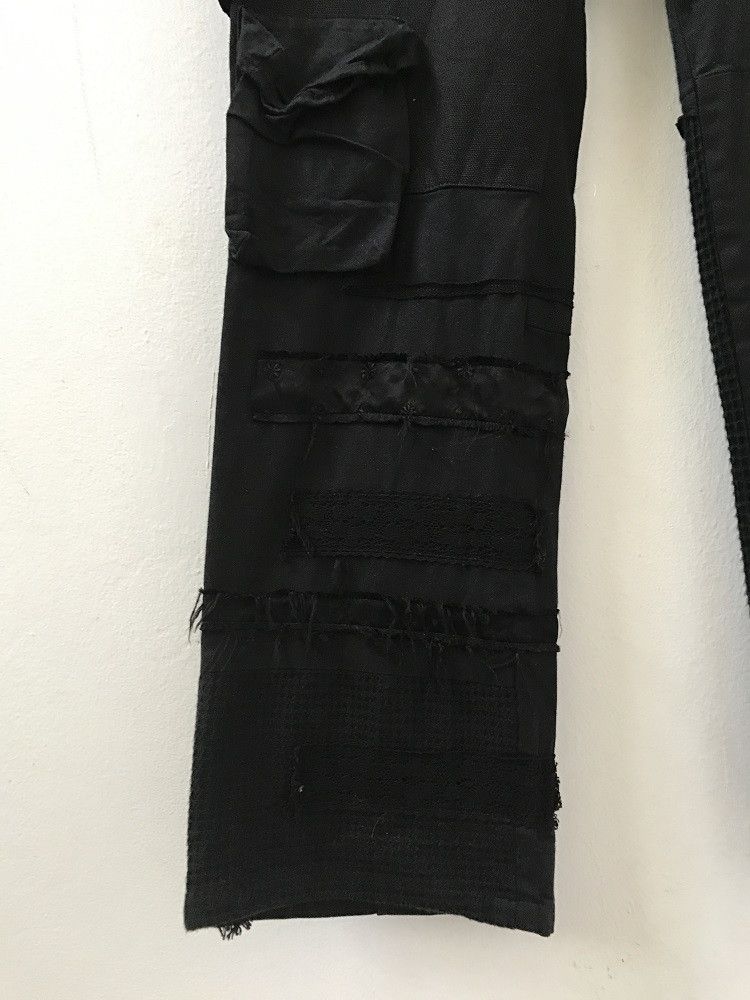 Issey Miyake Issey Miyake Sunao Kuwahara Multi Pocket Boro Black Cargo Size US 29 - 4 Thumbnail