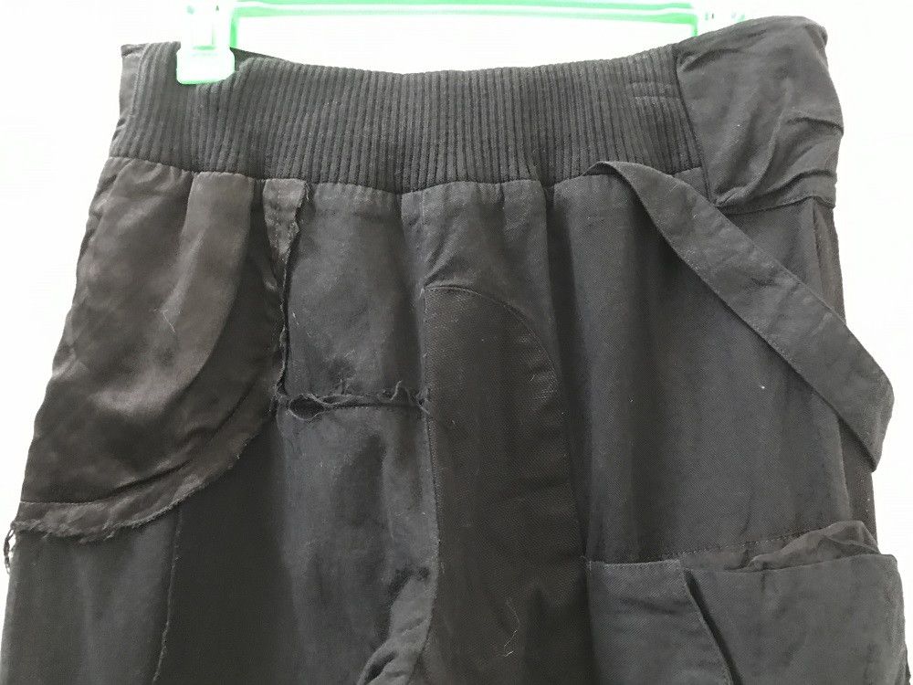 Issey Miyake Issey Miyake Sunao Kuwahara Multi Pocket Boro Black Cargo Size US 29 - 9 Thumbnail