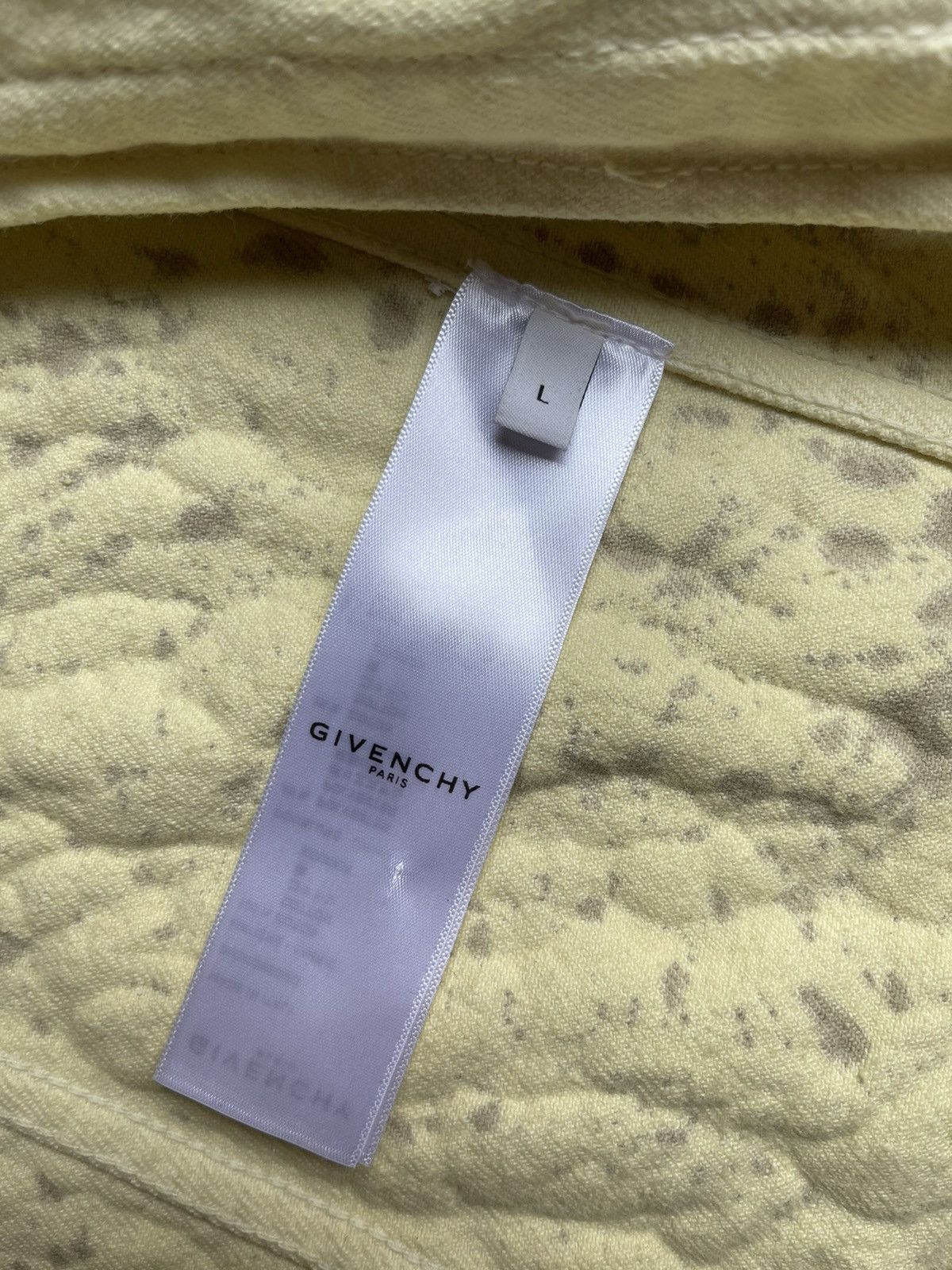 Givenchy Matthew Williams SS21 Limited Edition Painted Jacket Size US L / EU 52-54 / 3 - 7 Thumbnail