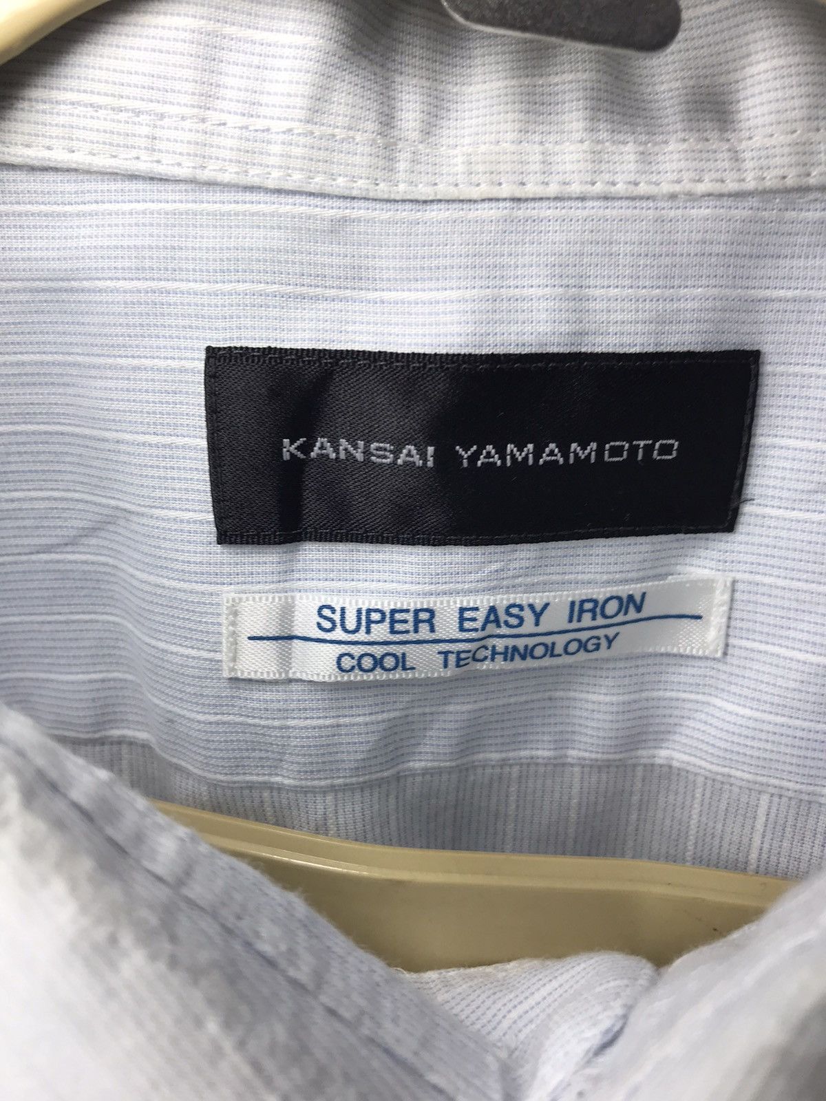 Japanese Brand × Kansai Yamamoto Kansai Yamamoto button up distressed shirt shorts sleeve Size US L / EU 52-54 / 3 - 4 Thumbnail