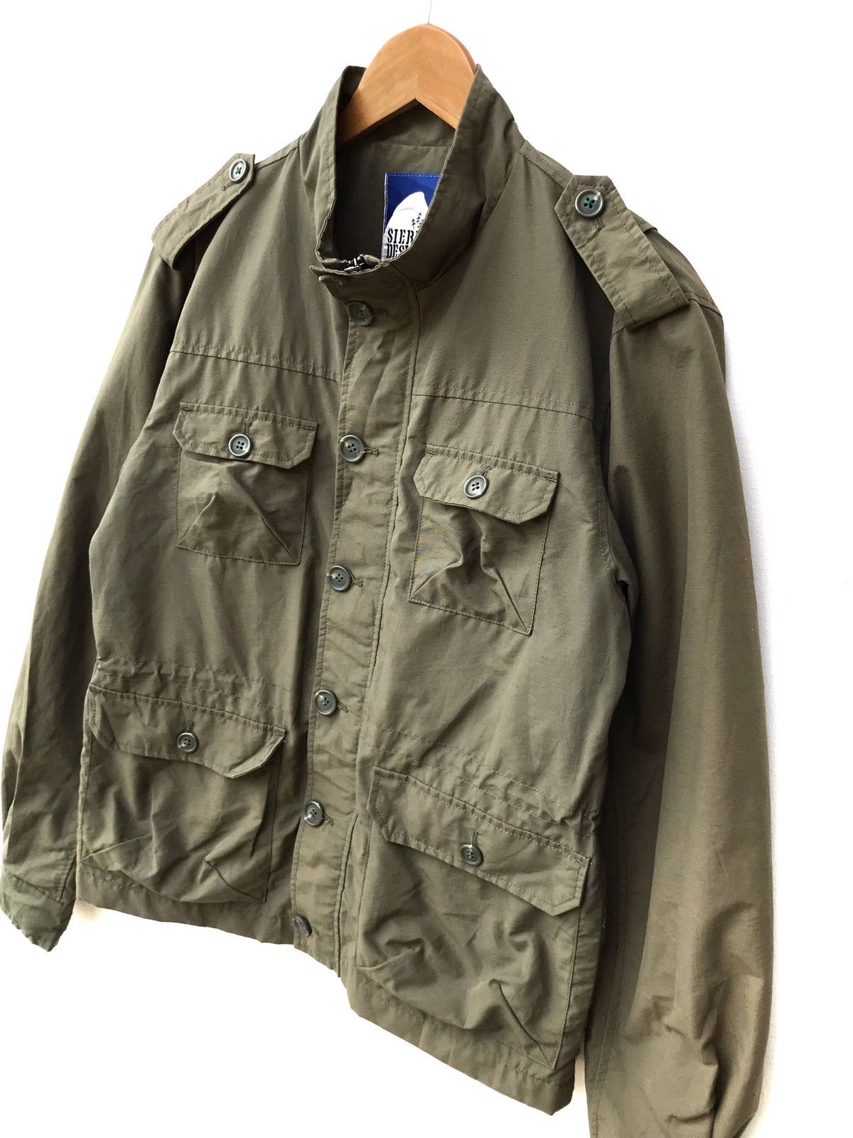 Sierra Designs Sierra Designs Military Green Parachute Tactical Jacket Size US S / EU 44-46 / 1 - 3 Thumbnail