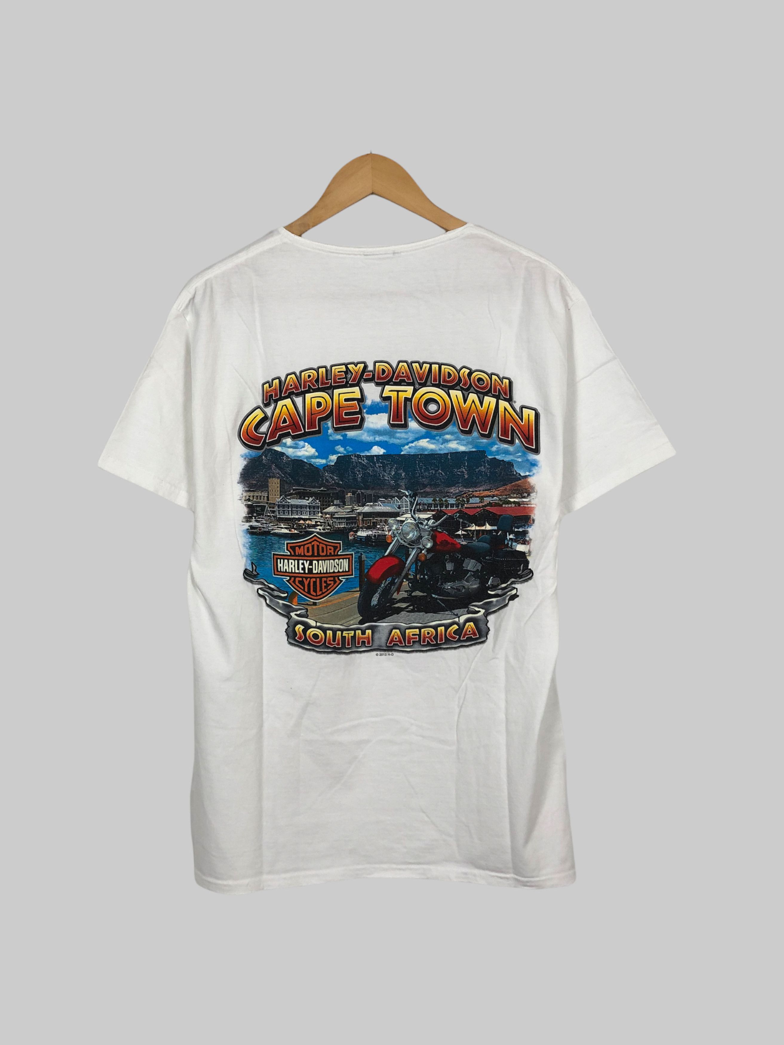Harley Davidson Vintage 2016 Harley Davidson South Africa (3D Emblem Flames Size US L / EU 52-54 / 3 - 1 Thumbnail