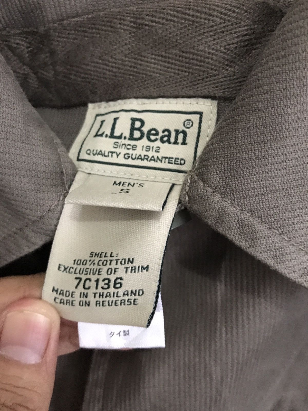 L.L. Bean L.L. Bean Military Army Design Button Shirt Jacket Size US S / EU 44-46 / 1 - 5 Thumbnail