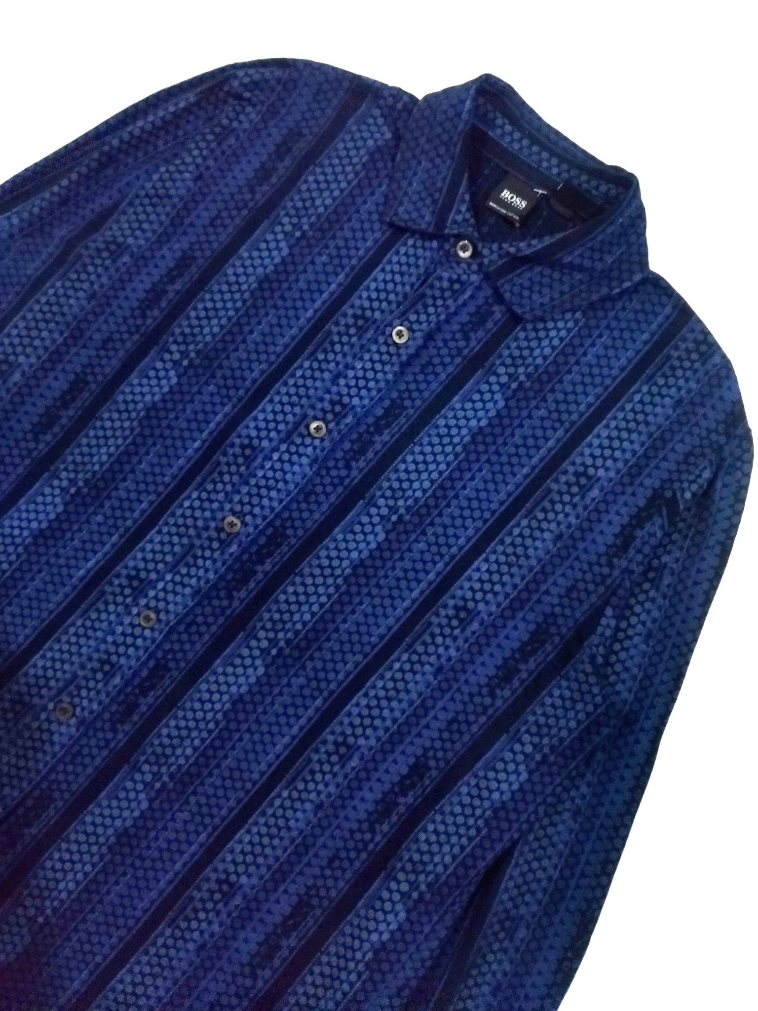 Designer × Hugo Boss RARE! HUGO BOSS MADE IN ITALY LUXURY ABSTRACT DOTS DESIGN Size US M / EU 48-50 / 2 - 5 Thumbnail